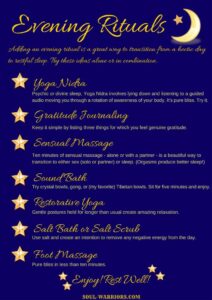 Crafting a Restorative Evening Ritual for Lasting Health