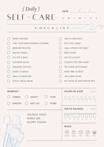 How to Create a Personalized Self-Care Plan: Don’t Overlook It!
