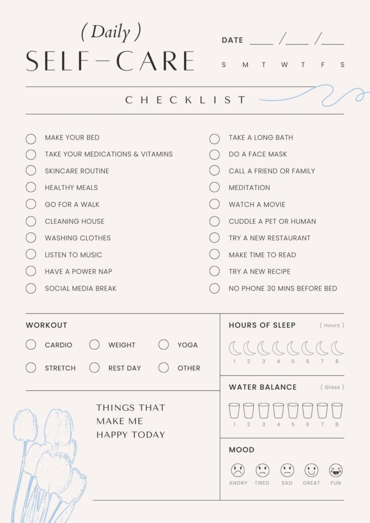 How to Create a Personalized Self-Care Plan: Don’t Overlook It!